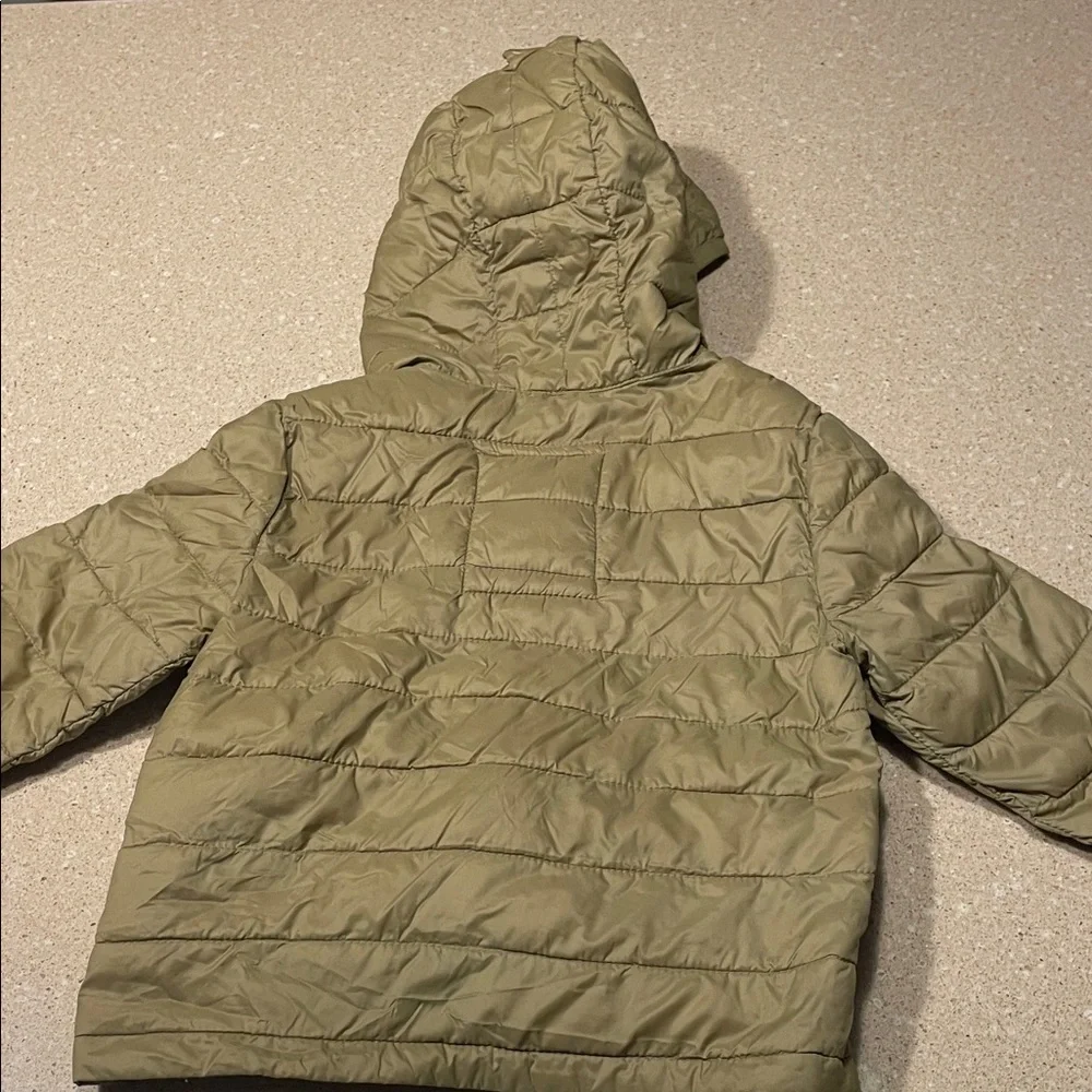 GAP Kids Olive Quilted Jacket